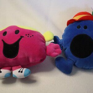 Lot of Little Miss Chatterbox and Little Miss Bossy Plush Stuffed Toys